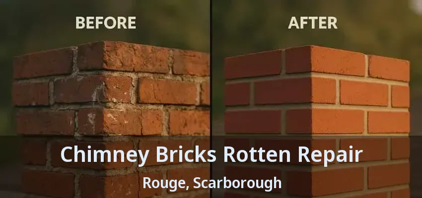 Chimney Bricks Rotten Repair Rouge, Scarborough - ON