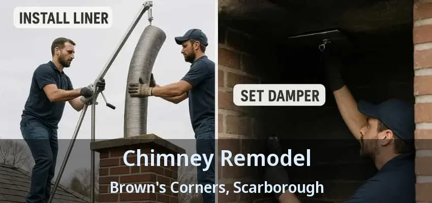 Chimney Remodel Brown's Corners, Scarborough - ON