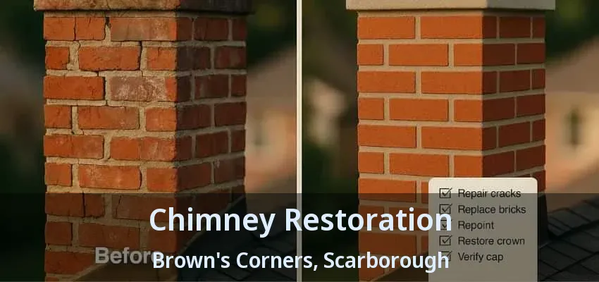 Chimney Restoration Brown's Corners, Scarborough - ON