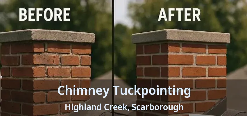 Chimney Tuckpointing Highland Creek, Scarborough - ON