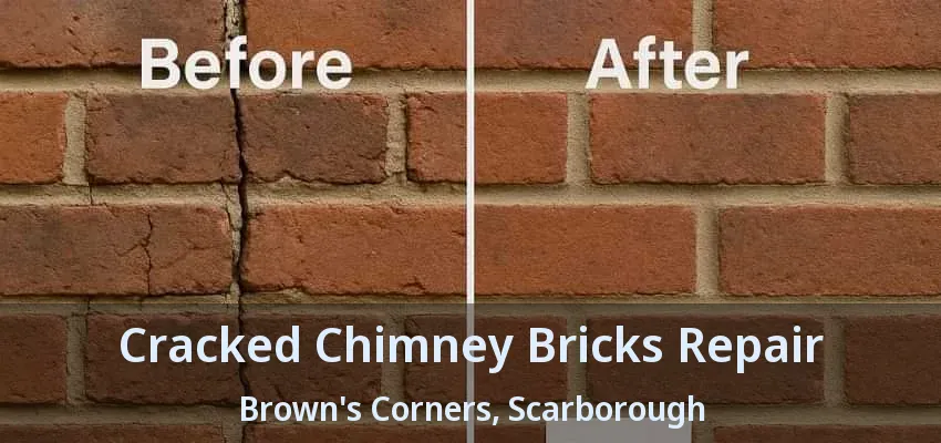 Cracked Chimney Bricks Repair Brown's Corners, Scarborough - ON