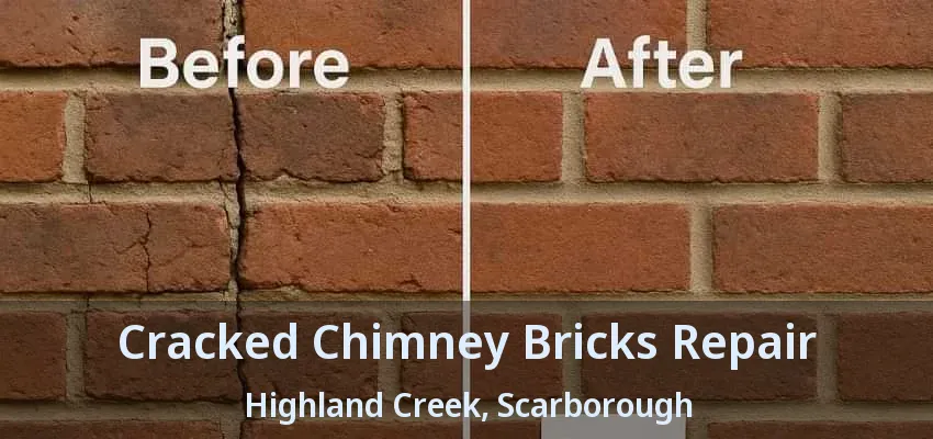 Cracked Chimney Bricks Repair Highland Creek, Scarborough - ON