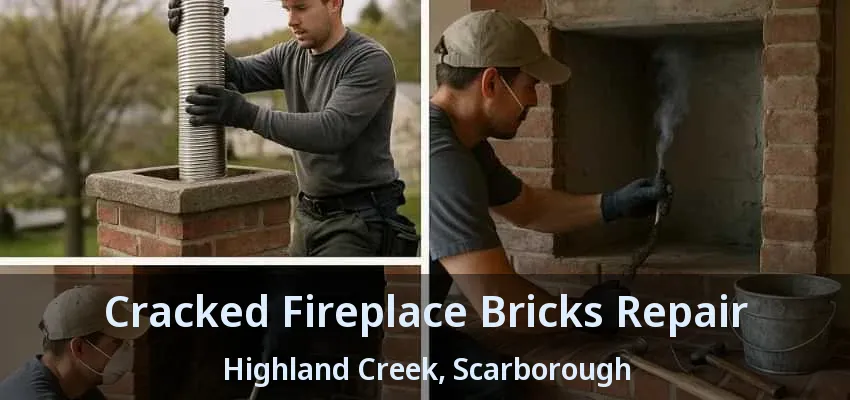 Cracked Fireplace Bricks Repair Highland Creek, Scarborough - ON