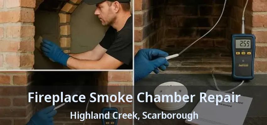 Fireplace Smoke Chamber Repair Highland Creek, Scarborough - ON