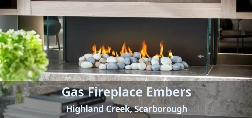 Gas Fireplace Embers Highland Creek, Scarborough - ON