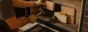 Cracked Fireplace Bricks Repair Morningside Heights, Scarborough
